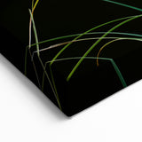Floral Wall Art - Elegant Botanical Print with Natural Pampas Grass