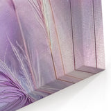 Ethereal Pastel Grass Art - Dreamy Floral Wall Decor Canvas