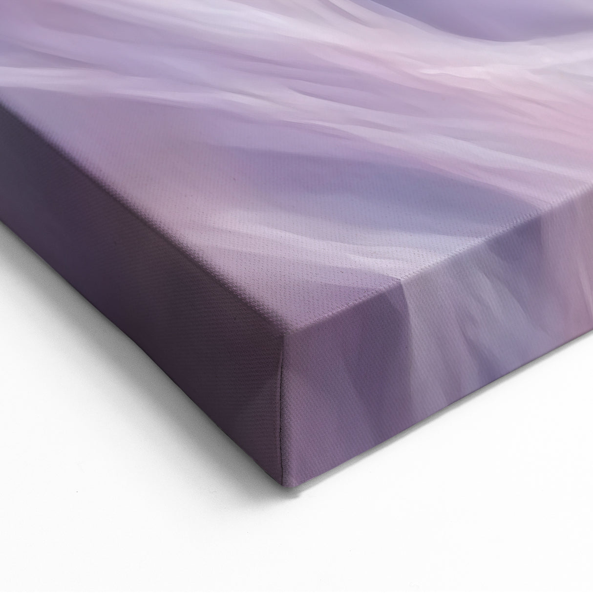 Ethereal Pastel Grass Art - Dreamy Floral Wall Decor Canvas