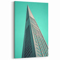 Modern Skyscraper Art - Vibrant Geometric Architectural Wall Decor