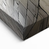 Triangular Stone Architecture - Modern Minimalist Wall Art Decor