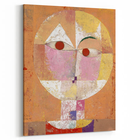 Modern Wall Art: Senecio Portrait - Abstract Modern Art Print