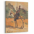 Modern Wall Art: Don Quixote - Timeless Abstract Equestrian Print