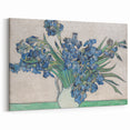 Van Gogh Canvas Prints - Elegant Irises in a Vase