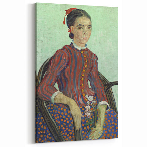 Vincent van Gogh Wall Art - Portrait of a Young Woman
