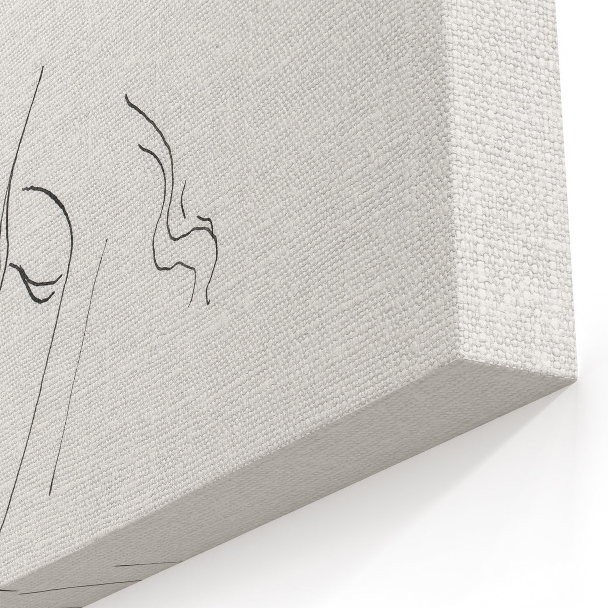 Modern Wall Art: Minimalist Sketch of Women - Elegant Line Drawing