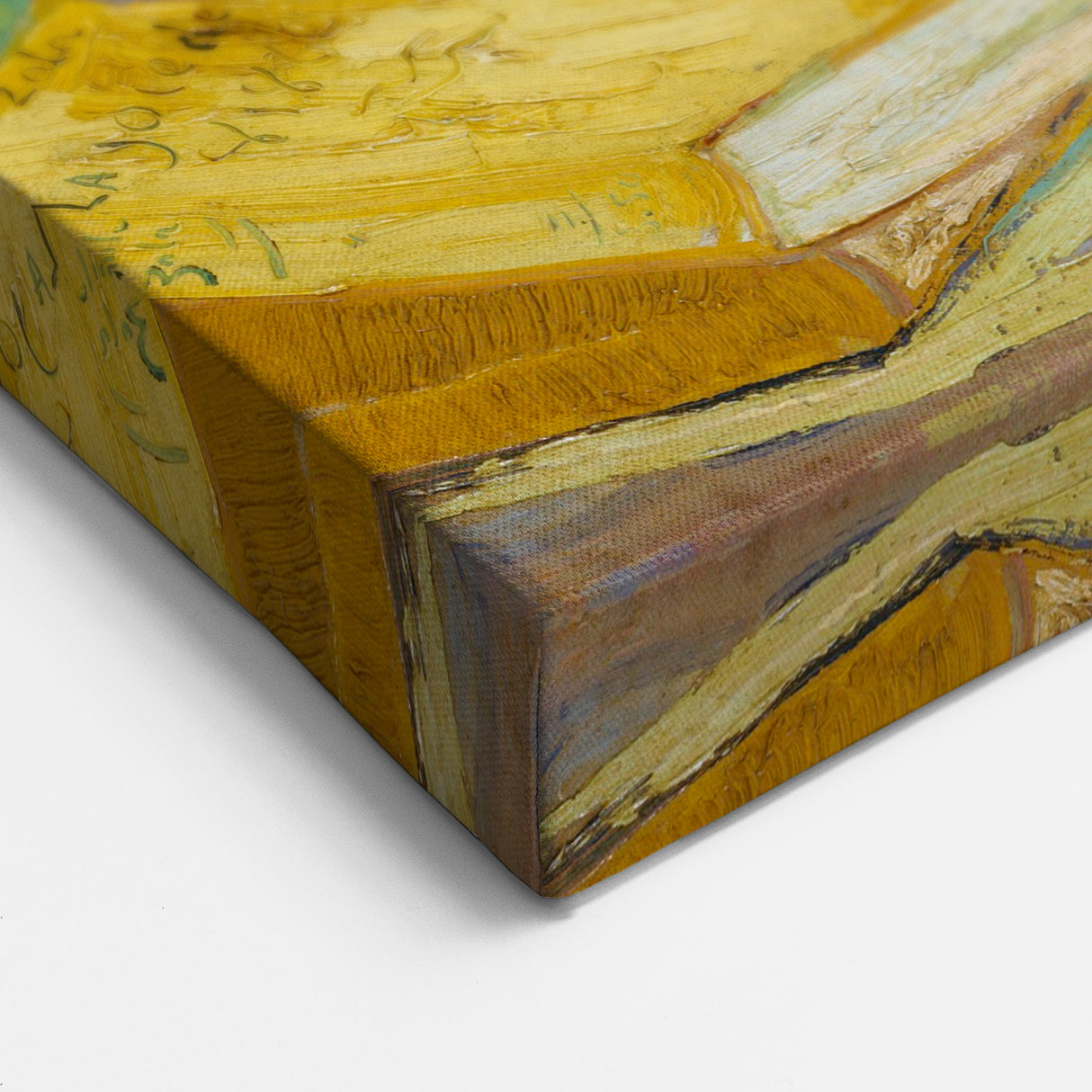 Vincent van Gogh Wall Art - Pink Flowers with Book