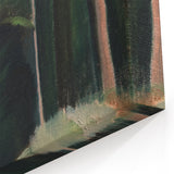 Abstract Modern Art – Bold Lines and Colors on Framed Canvas