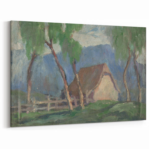 Modern Wall Art - Tranquil Forest Path | Abstract Contemporary Art Print