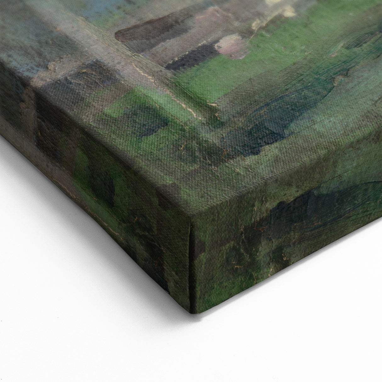 Modern Wall Art - Tranquil Forest Path | Abstract Contemporary Art Print