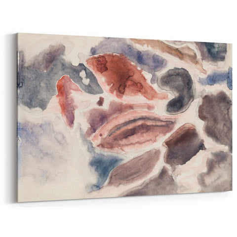 Modern Wall Art - Tranquil Ocean Breeze | Contemporary Abstract Art Print