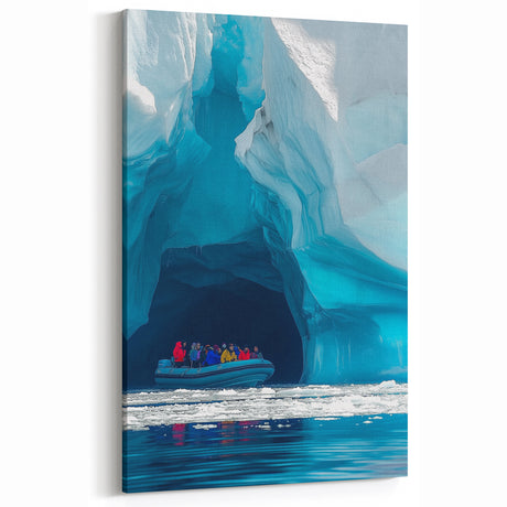 Underground Arctic Cave Photos - Stunning Cave Wall Art