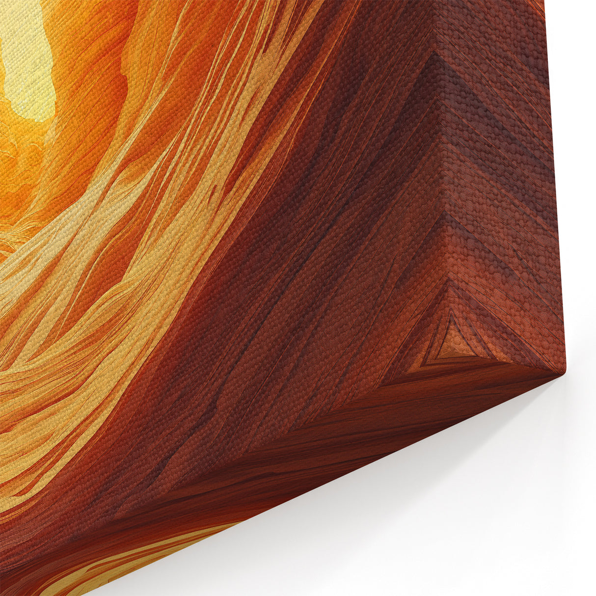 Cave Paintings Decor with Golden Light - Stunning Cave Wall Art