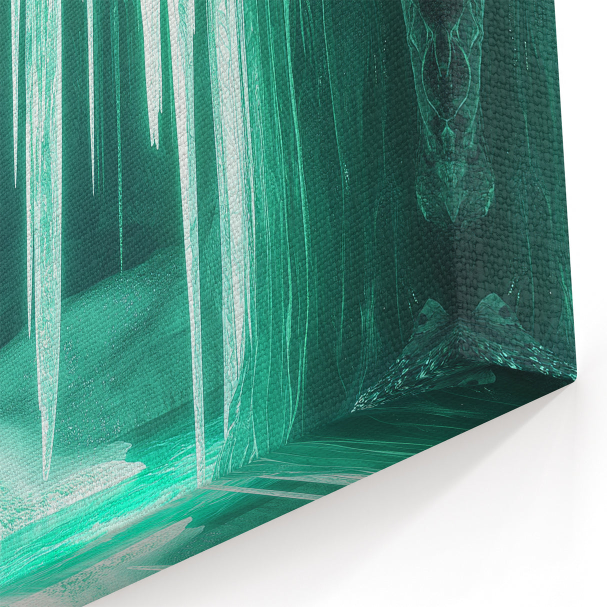 Natural Cave Pictures - Stunning Ice Cavern Photography Prints
