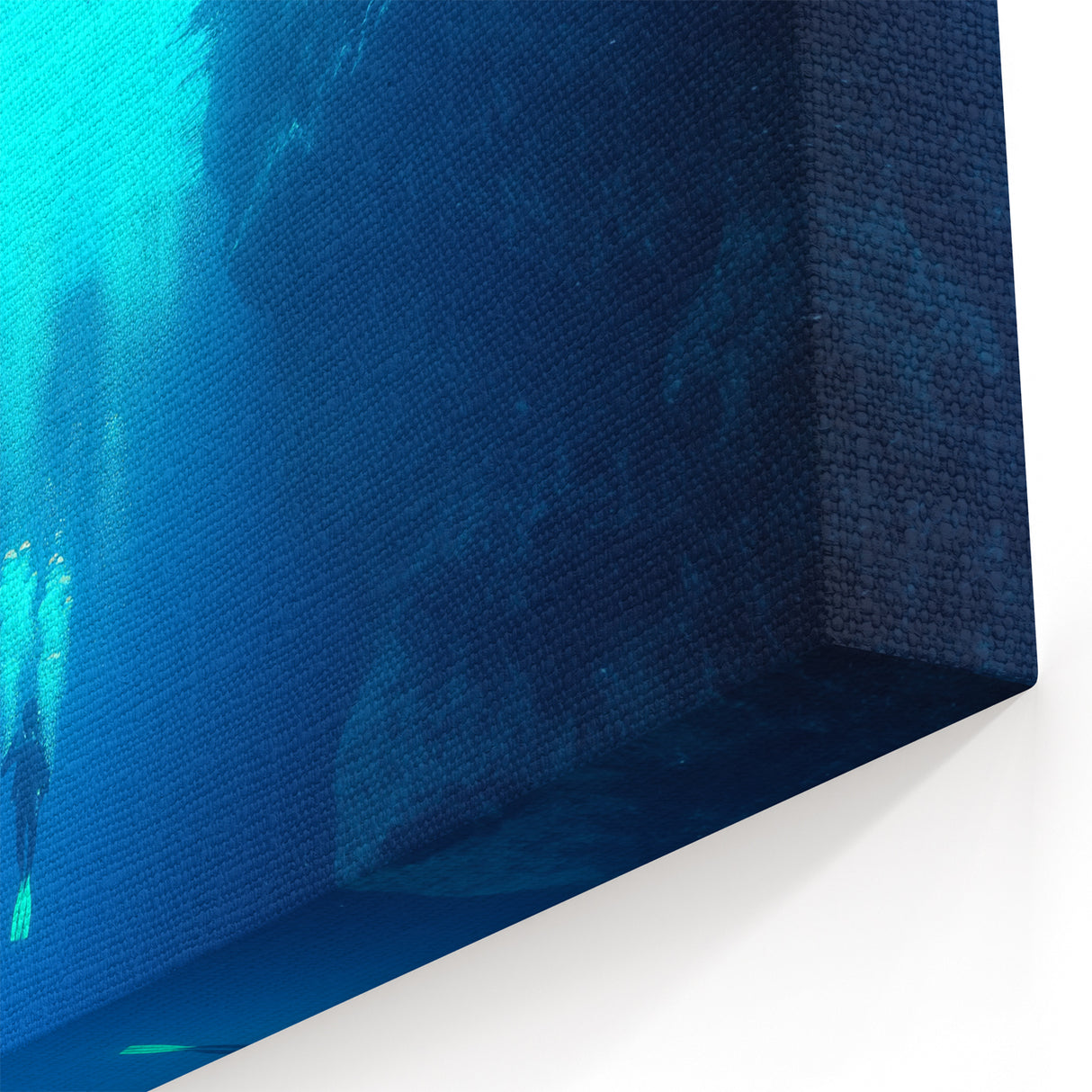 Underwater Cave Photos - Heart-Shaped Ocean Cave Wall Art