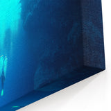 Underwater Cave Photos - Heart-Shaped Ocean Cave Wall Art