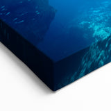 Underwater Cave Photos - Heart-Shaped Ocean Cave Wall Art