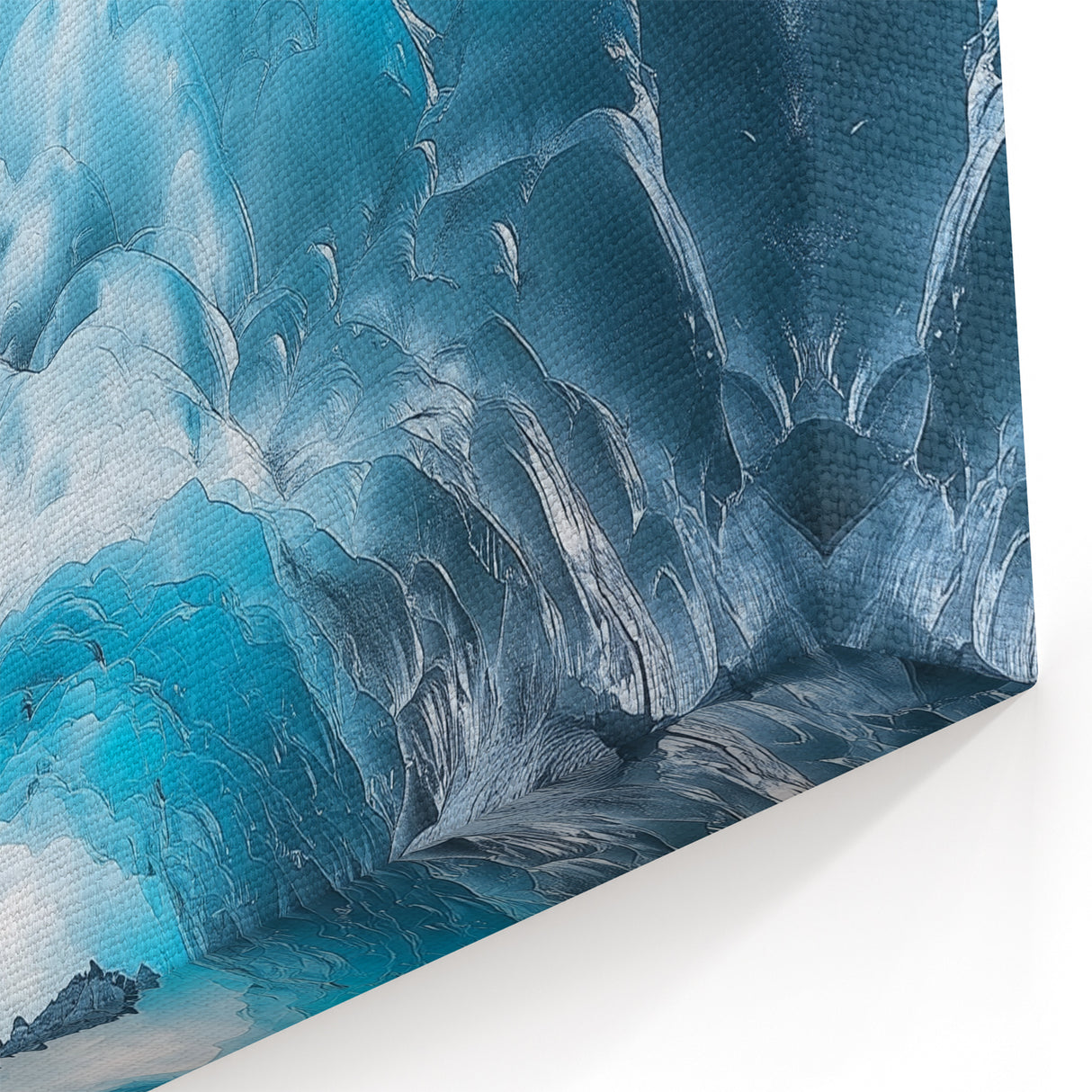 Cave Photography Prints - Majestic Ice Tunnel Wall Art