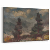 Modern Wall Art - Tatra Landscape Painting by Zolo Palugyay