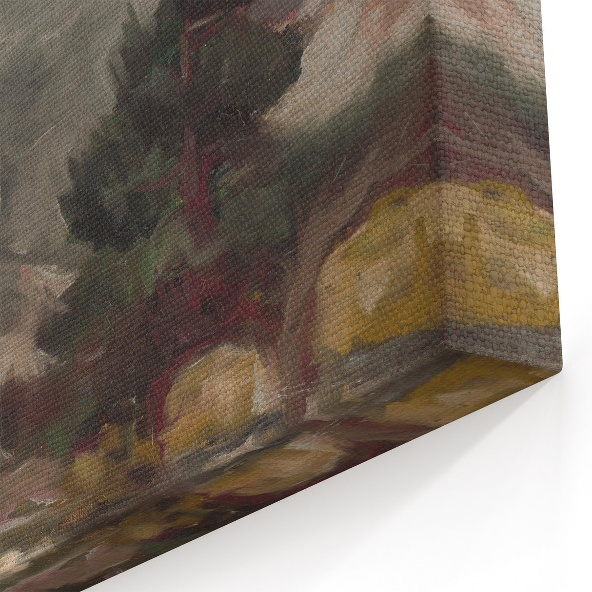 Modern Wall Art - Tatra Landscape Painting by Zolo Palugyay