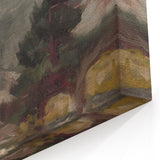 Modern Wall Art - Tatra Landscape Painting by Zolo Palugyay