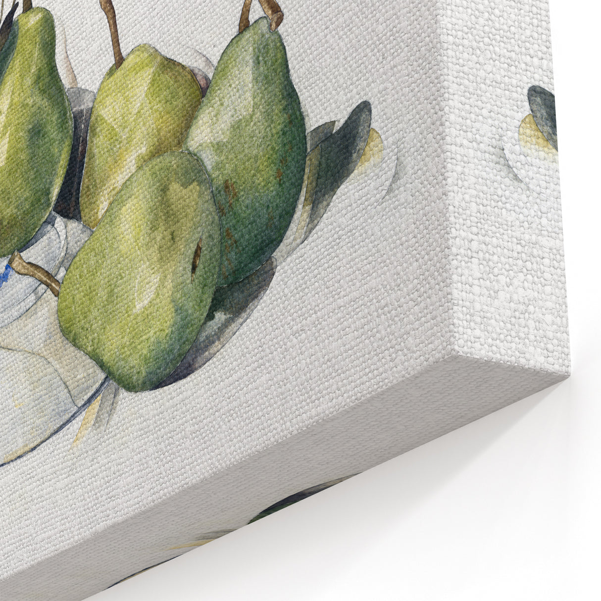Modern Wall Art - Green Pears Still Life by Charles Demuth