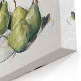 Modern Wall Art - Green Pears Still Life by Charles Demuth