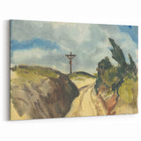Modern Wall Art - Deep Road Scenic Landscape by Zolo Palugyay