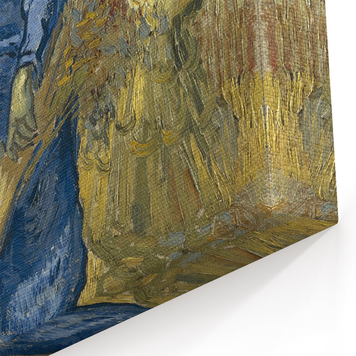 Vincent van Gogh Wall Art - Woman in the Wheatfield