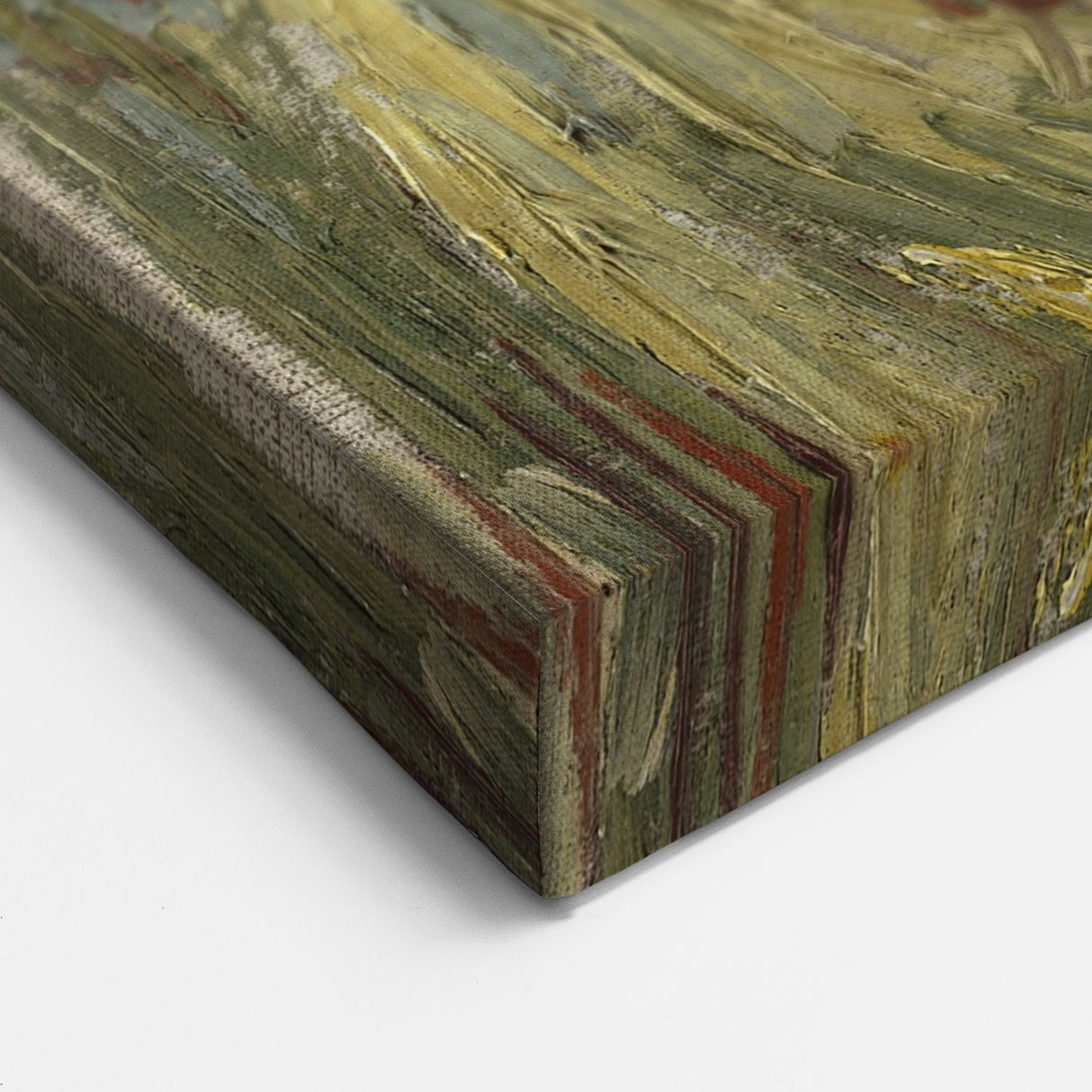 Vincent van Gogh Wall Art - Woman in the Wheatfield