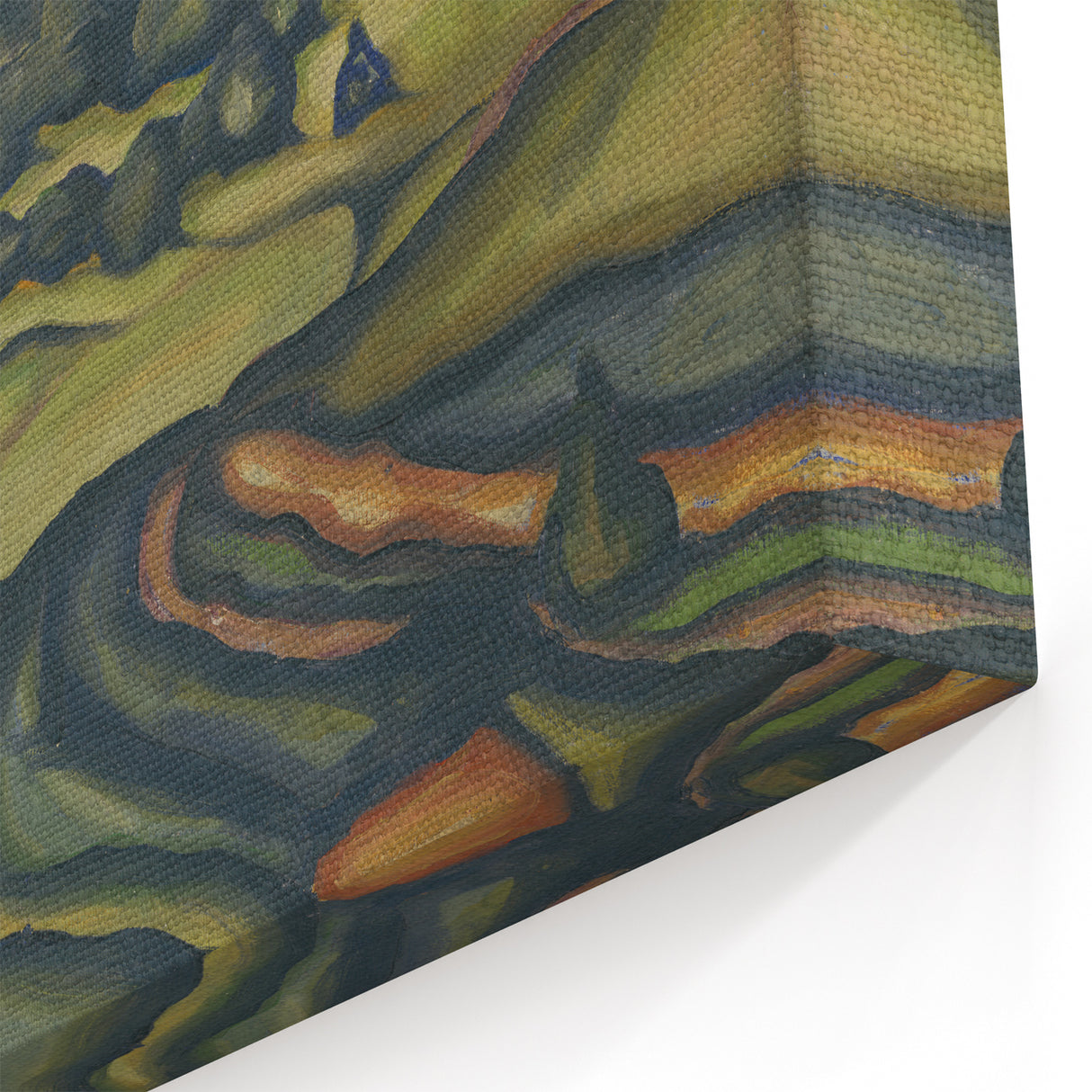 Modern Wall Art - Country Landscape by Konštantín Bauer