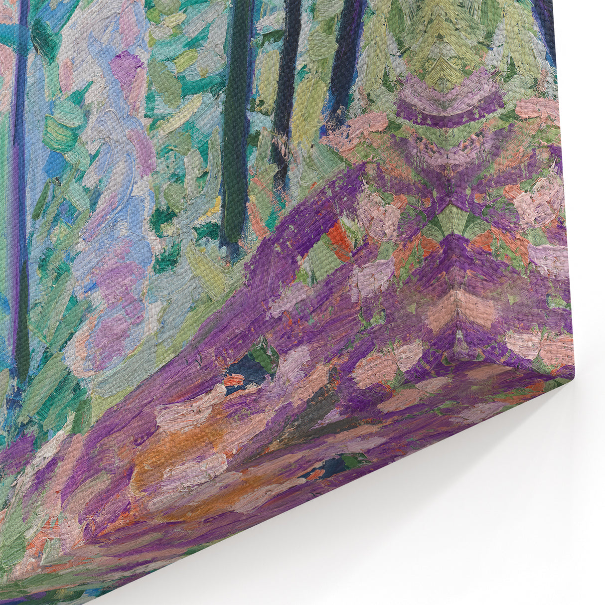 Modern Wall Art - Forest by Lake Bagsværd by Niels Larsen Stevns