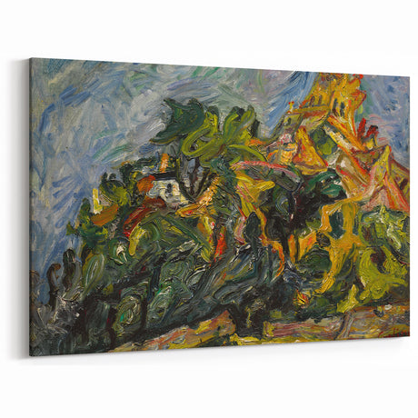 Modern Wall Art - View of Céret by Chaïm Soutine