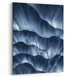 Natural Cave Pictures - Abstract Ice Waves Photography Wall Art