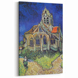 Van Gogh Canvas Prints - The Church at Auvers Wall Art for Sale