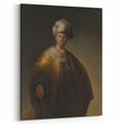 Historical Baroque Art Print of a Turbaned Gentleman - Classic Wall Art