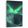 Cave Photography Prints - Northern Lights Above Arctic Chasm Wall Art