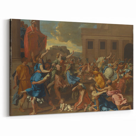 The Abduction of the Sabine Women: Baroque Historical Wall Art