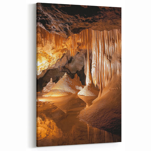 Scenic Cave Wall Art - Stunning Natural Underground Cave Photography Prints