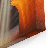 Cave Wall Art - Natural Scenic Cave Photography Prints with Sunlight Glow