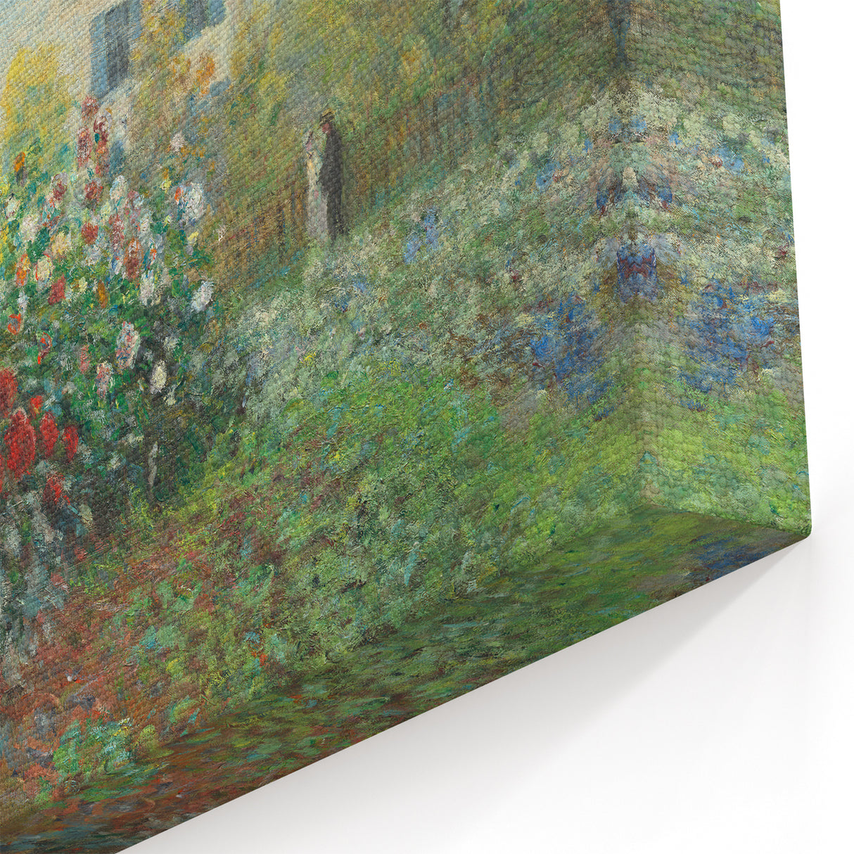 Artist's Garden in Argenteuil: Monet's Impressionist Floral Wall Art
