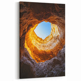 Cave Photography Prints - Stunning Natural Skylight Cave Wall Art
