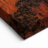 Scenic Lightning Over Canyon Wall Art - Captivating Canyon Canvas Prints