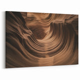 Flowing Sandstone Curves Art - Nature Inspired Desert Landscape Print