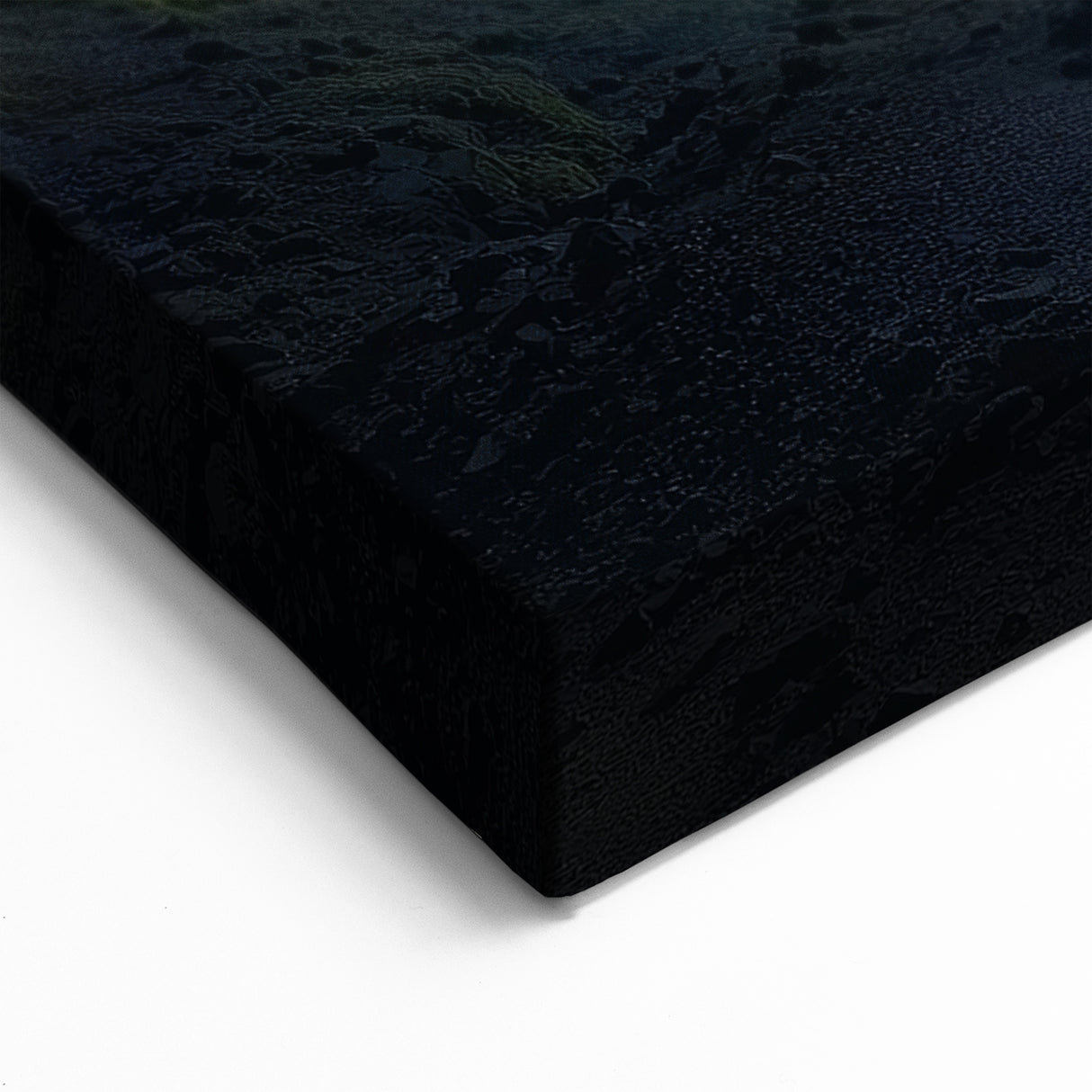 Aurora Cave Wall Art - Scenic Waterfall and Northern Lights Photography