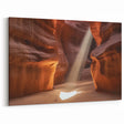 Canyon Light Beam Serenity - Peaceful Desert Landscape Wall Art
