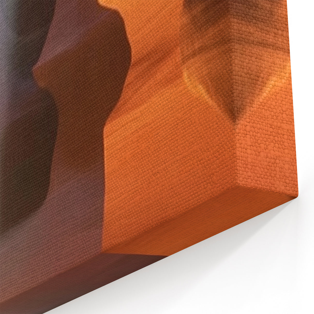 Canyon Light Beam Glow - Ethereal Sandstone Art
