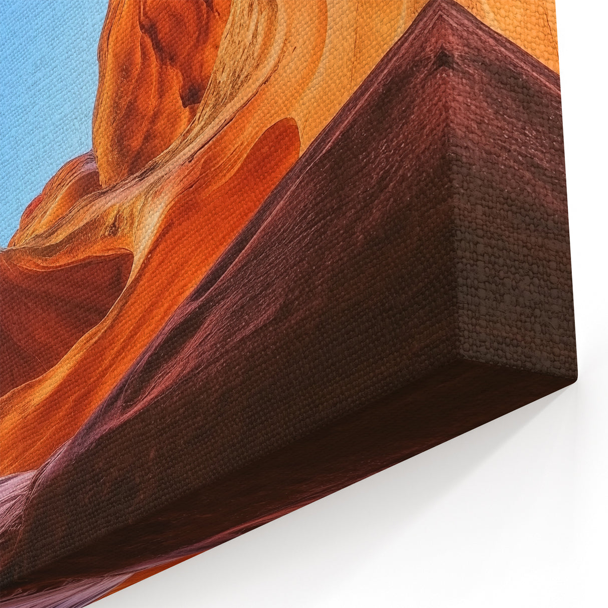 Vivid Sky and Canyon Art Decor - Stunning Nature Canyon Wall Art