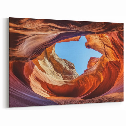 Majestic Open Sky Canyon Art - Large Canyon Art Prints for Home