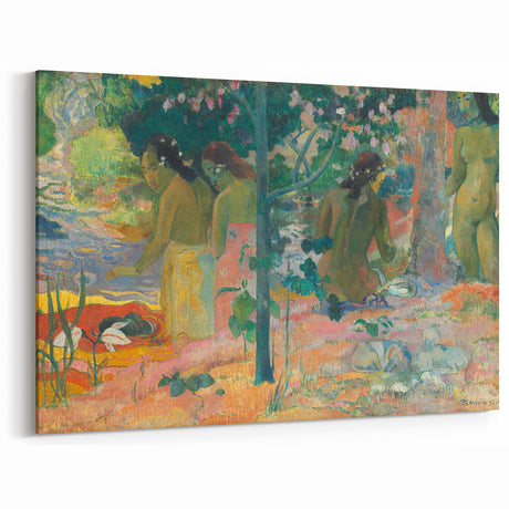The Bathers: Paul Gauguin's Post-Impressionist Masterpiece Wall Art